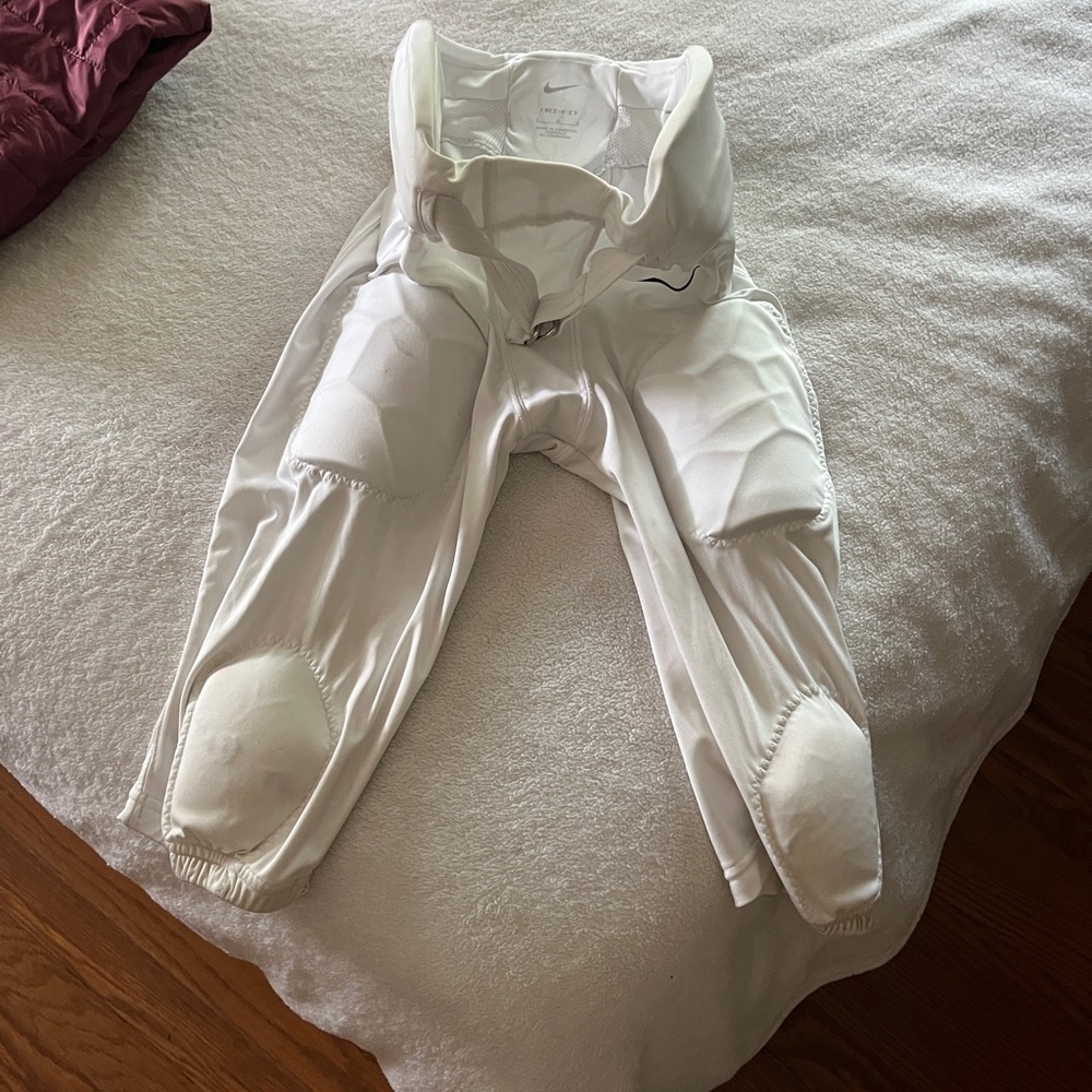 Nike Dri-FIT White Sports Pants